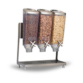 Rosseto 3 Container Stainless Steel EZ-PRO Food Dispenser